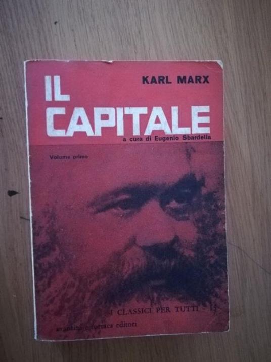 Il capitale - Karl Marx - copertina