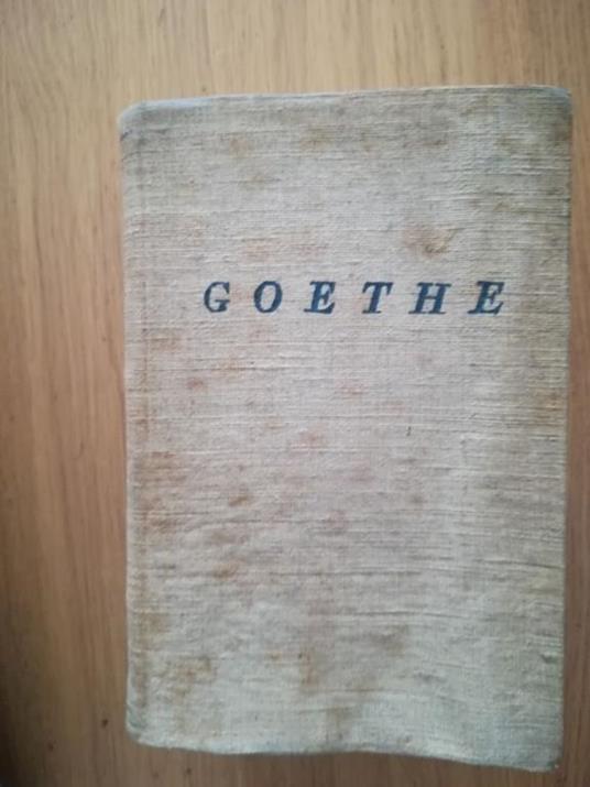 Goethe - Hermann Grimm - copertina