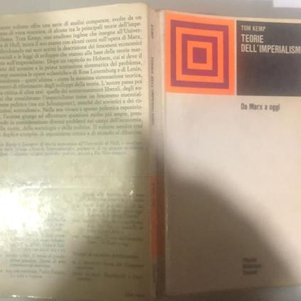 Teorie dell'imperialismo - Tom Kemp - copertina