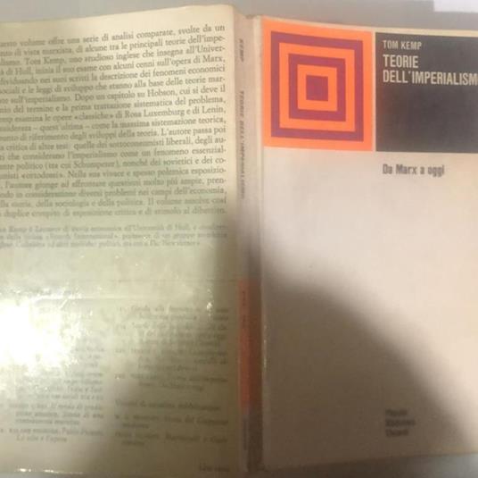 Teorie dell'imperialismo - Tom Kemp - copertina