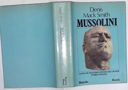 Mussolini - Denis Mack Smith - copertina