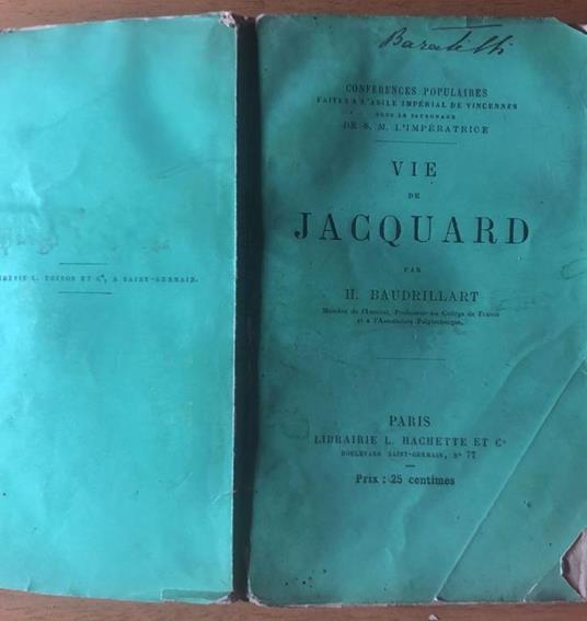 Vie de Jacquard - copertina