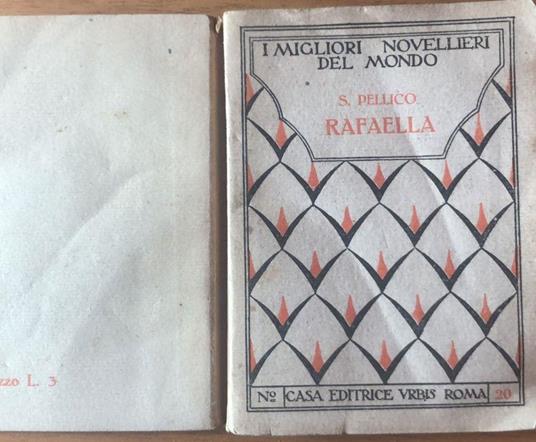 Rafaella - Silvio Pellico - copertina