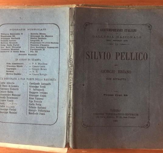 Silvio Pellico - Giorgio Bianco - copertina