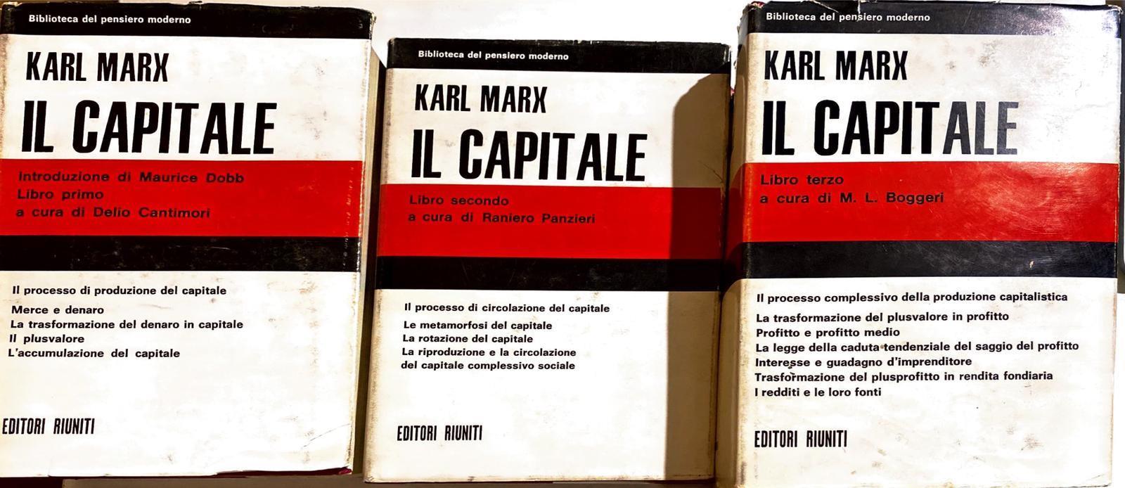 Il capitale completo in 3 vol