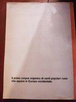 I canti popolari russi - Vladimir Propp - copertina