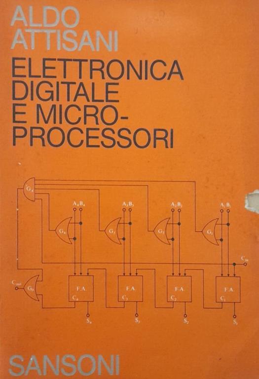 Elettronica digitale e micro-processori - Aldo Attisani - copertina