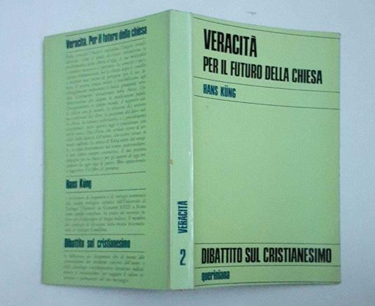 Veracita' per il futuro della chiesa - Hans Küng - copertina