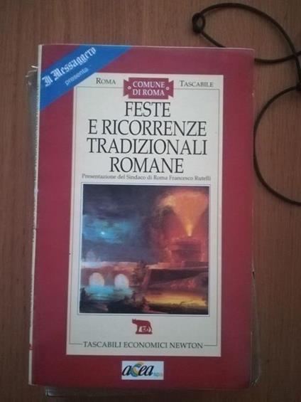 Feste e ricorrenze tradizionali romane - copertina