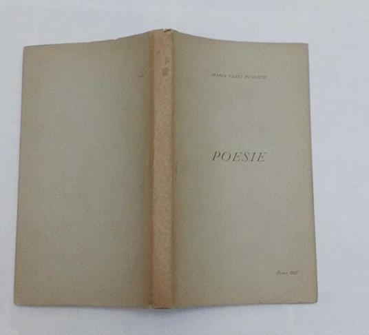 Poesie - copertina