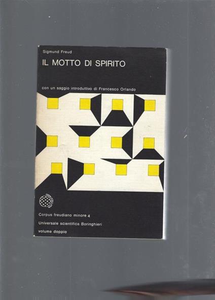 Il motto di spirito - Sigmund Freud - copertina