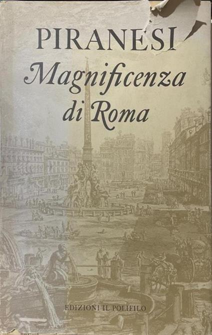 Piranesi Magnificenza di Roma - Giovanni Battista - copertina
