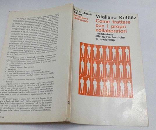 Come trattare con i propri collaboratori - Vitaliano Kettlitz - copertina