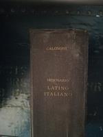 Dizionario italiano latino
