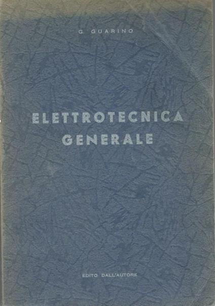 Elettrotecnica generale - copertina