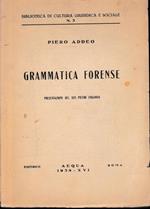 Grammatica forense