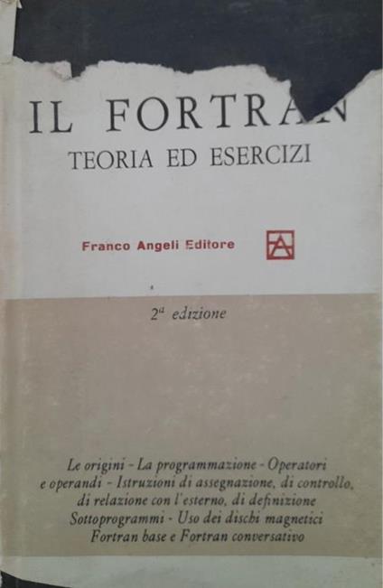Il Fortran. Teoria ed esercizi - Pierluigi Ridolfi - copertina