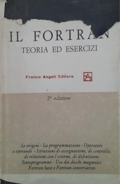 Il Fortran. Teoria ed esercizi - Pierluigi Ridolfi - copertina