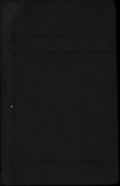 Parte generale del diritto penale, tomo 2 - Eugenio Florian - copertina