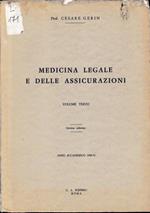 Medicina legale e delle assicurazioni. vol. III