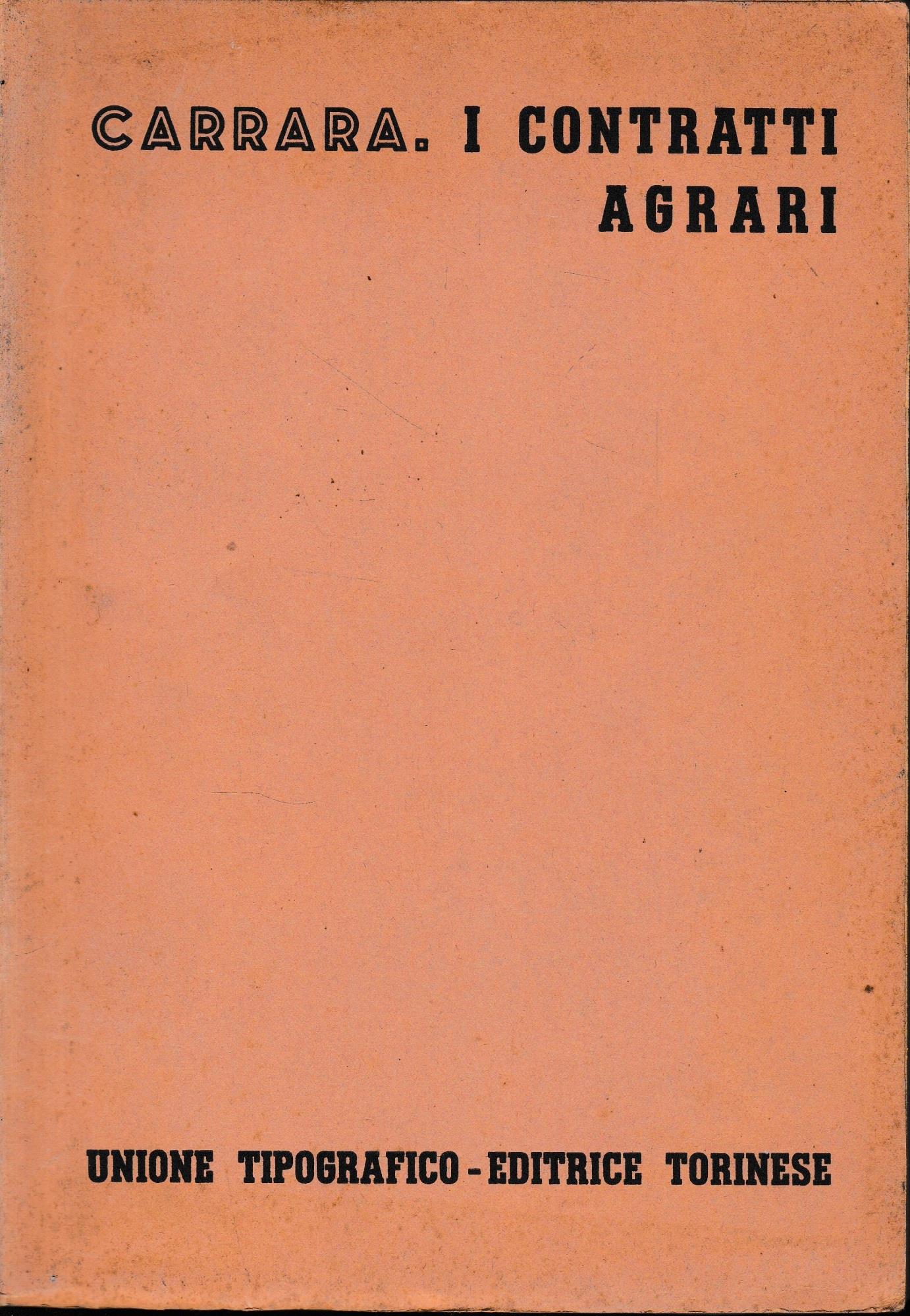 I contratti agrari