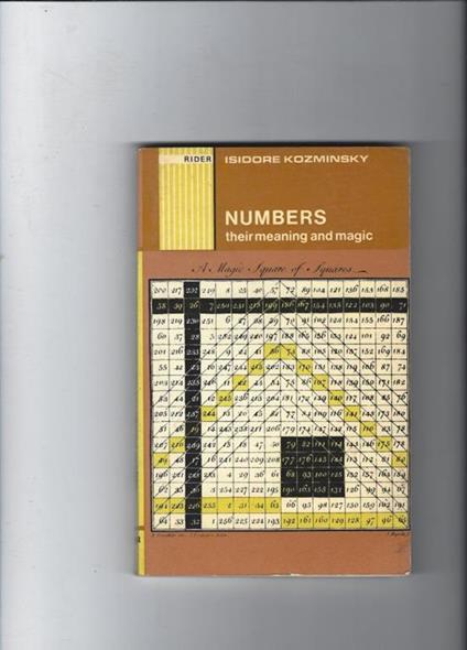 Numbers - Isidore Kozminsky - copertina