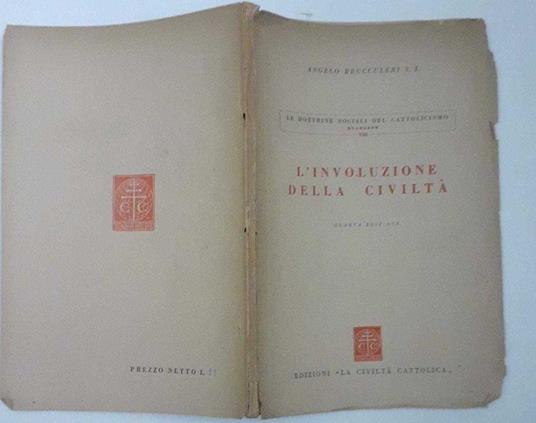 L' involuzione della civilta' - copertina