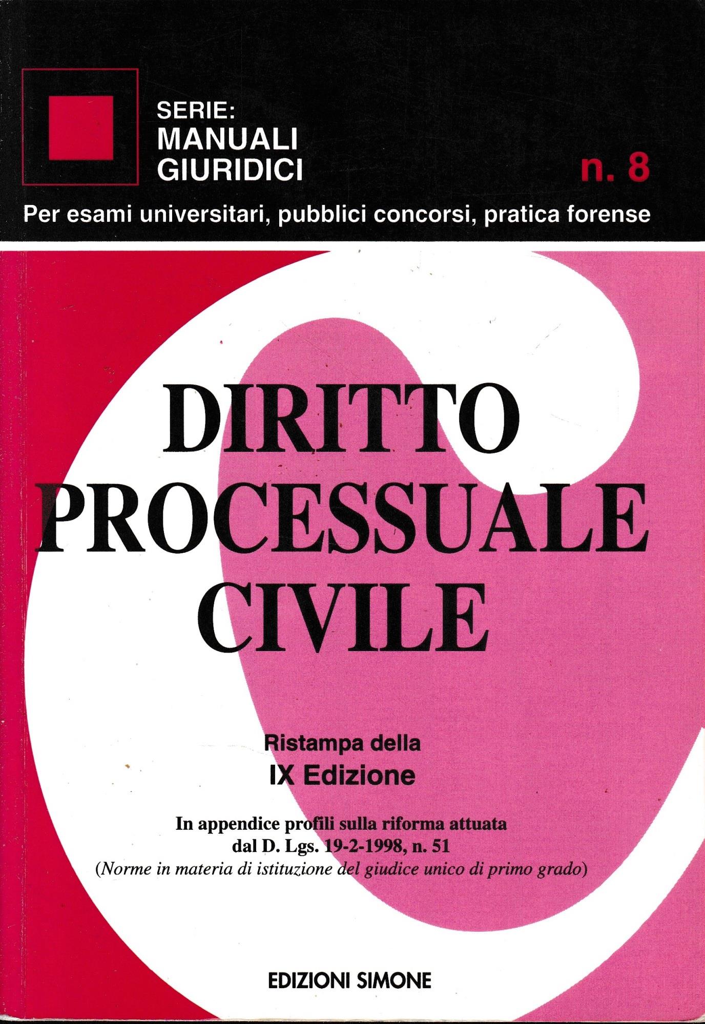 Diritto processuale civile