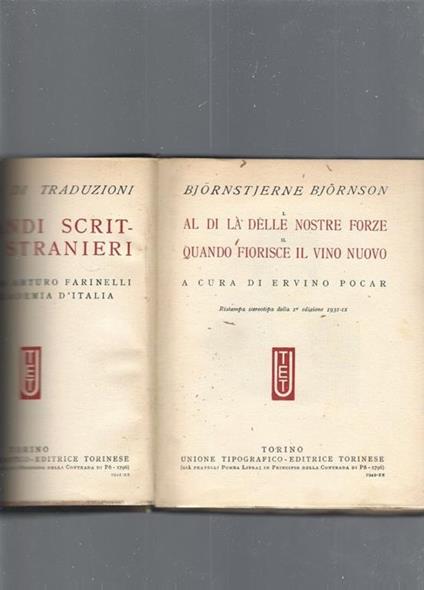 Drammi - Bjørnstjerne Bjørnson - copertina