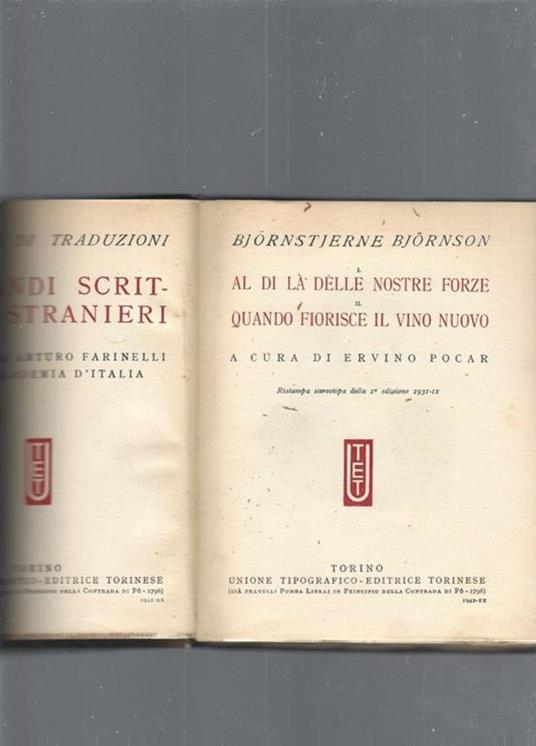 Drammi - Bjørnstjerne Bjørnson - copertina