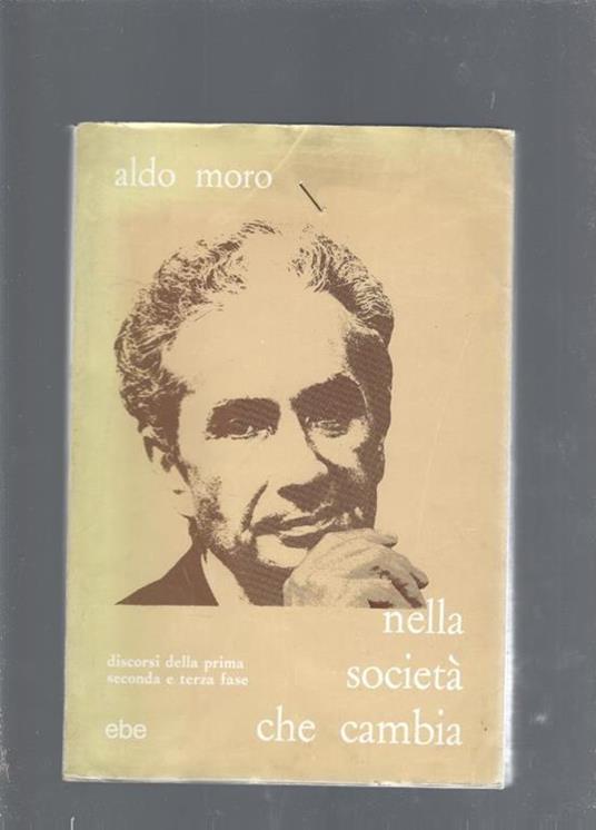 Nella società che cambia - Aldo Moro - copertina