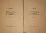 Corso di economia politica (volume primo e secondo)