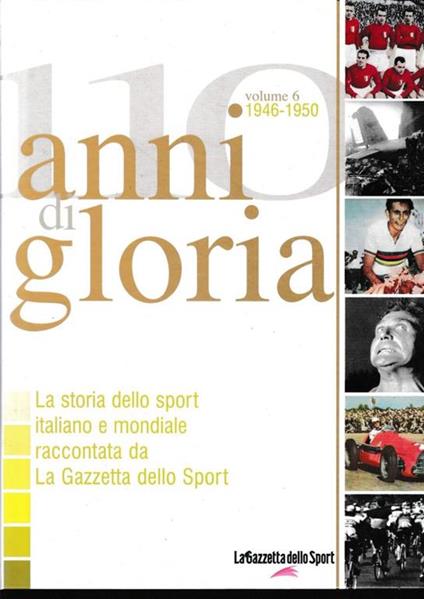 110 anni di gloria, vol. 6: 1946-1950 - copertina