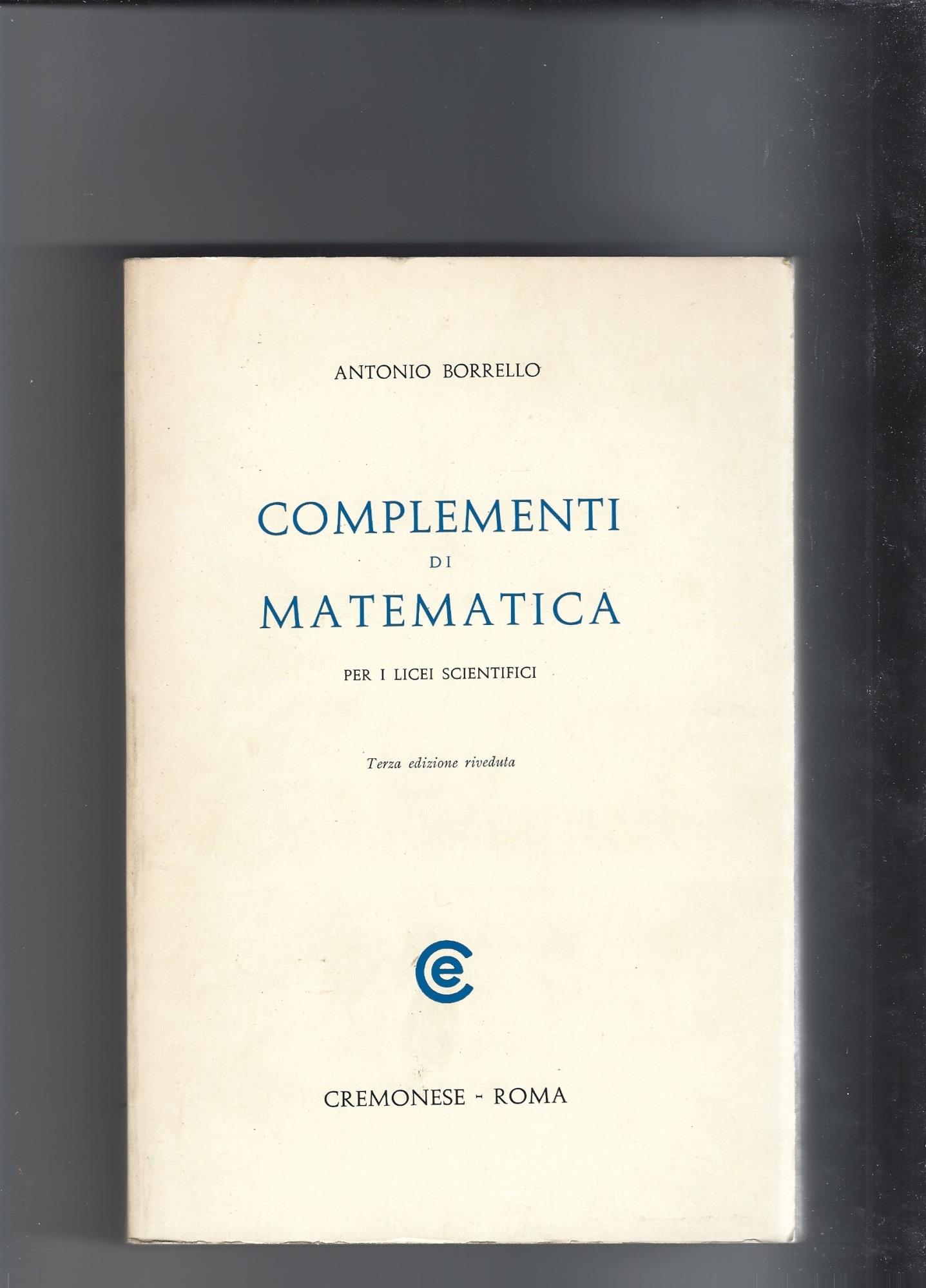 Complementi di matematica