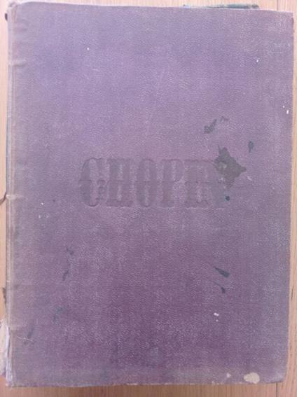 Chopin etuden - Chopin - copertina