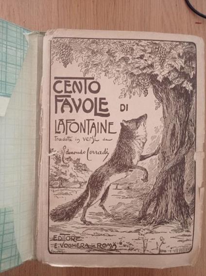 Cento favole - Jean de La Fontaine - copertina