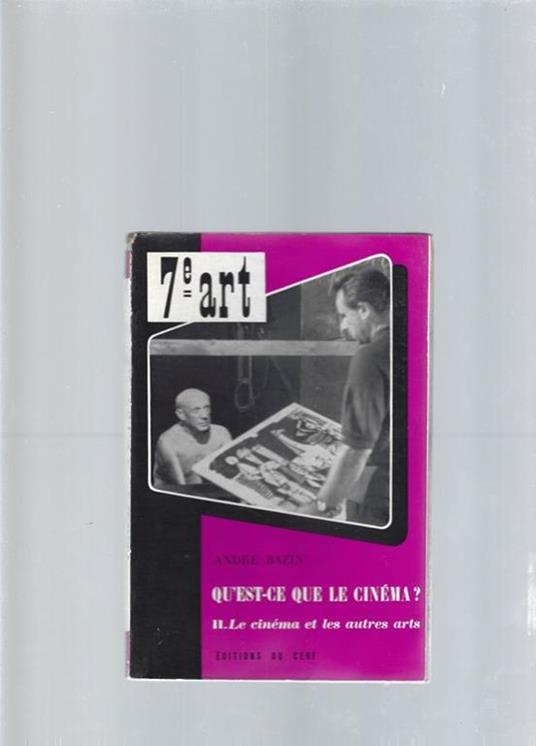 Qu'est-ce que le cinema? vol. II - André Bazin - copertina