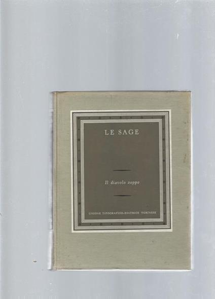 Il diavolo zoppo - Alain-René Le Sage - copertina