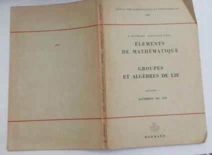 Elements de mathematique XIII. Integration Livre VI - copertina