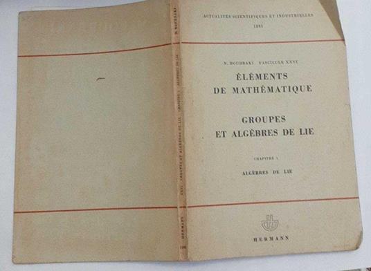 Elements de mathematique XIII. Integration Livre VI - copertina