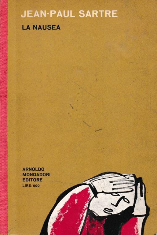 La nausea - Jean-Paul Sartre - copertina