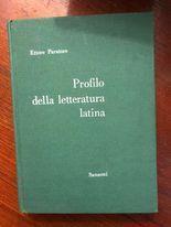 Profilo della letteratura latina - Ettore Paratore - copertina