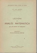 Lezioni di analisi matematica per gli studenti di ingegneria (volume II)