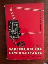 Vademecum del cinedilettante - G. Wain - copertina