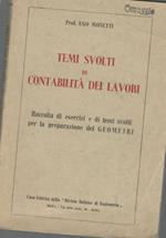 Temi svolti di contabilità dei lavori