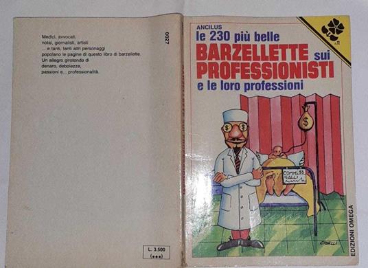 Le 230 piu' belle barzellette sui professionisti e le loro professioni - Ancilus - copertina