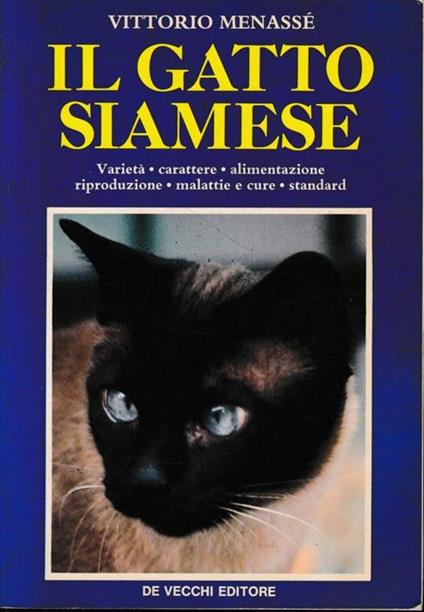 Il Gatto Siamese - Vittorio Menassé - copertina