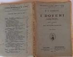 I doveri (Libro primo). Testo e commento del Prof. Riccardo Rubrichi