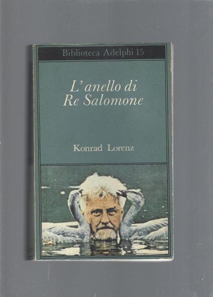 L' anello di re Salomone - Konrad Lorenz - copertina