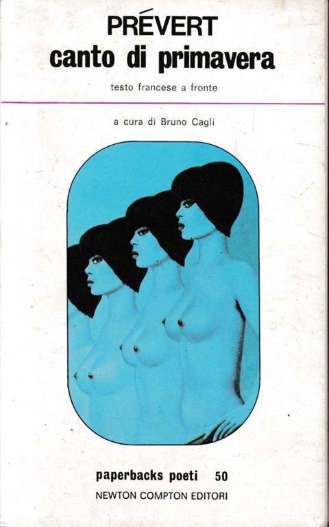 Canto di primavera. Testo Francese a fronte - Jacques Prévert - copertina